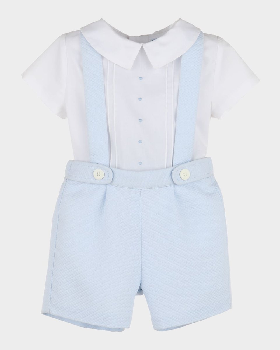 Boy's Two-Piece Overall Set, Size 12M-24M